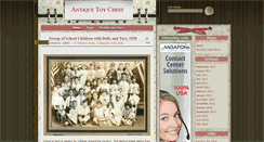 Desktop Screenshot of antiquetoychest.com